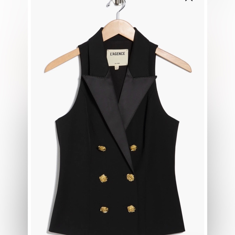 L’agence Vesper tuxedo vest
